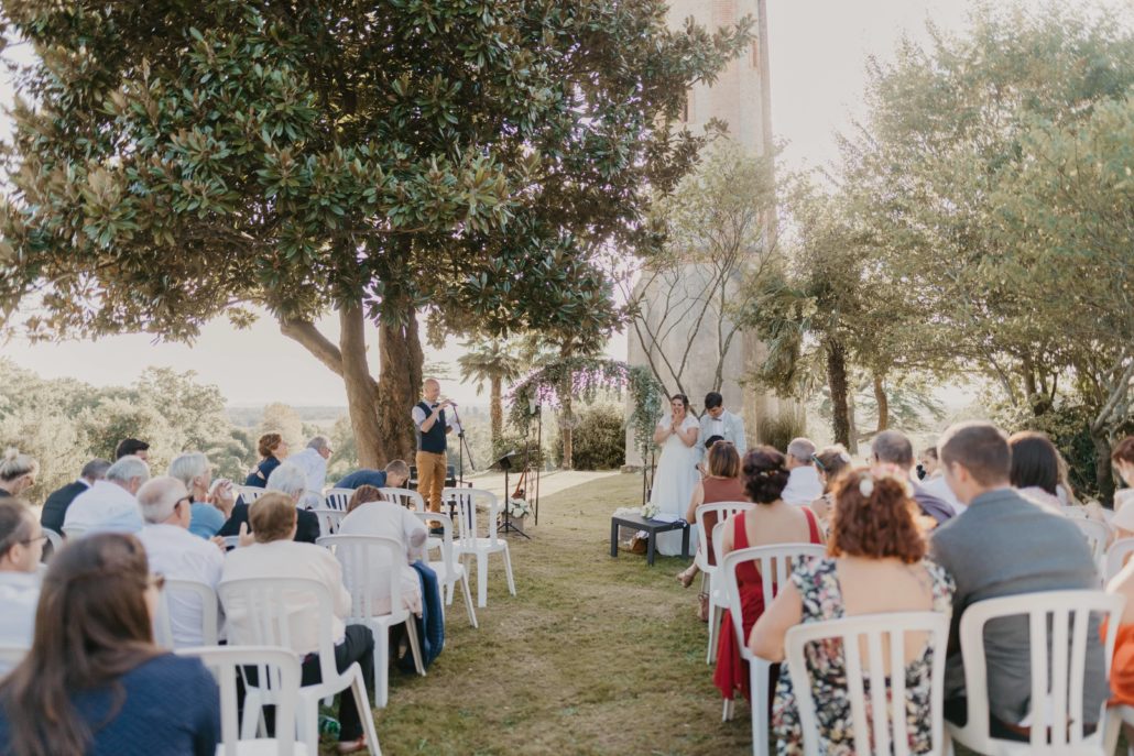 ceremonie laique sud evenements dj djette sonorisation ceremonie d engagement emotions chateau du prada pays basque landes bearn