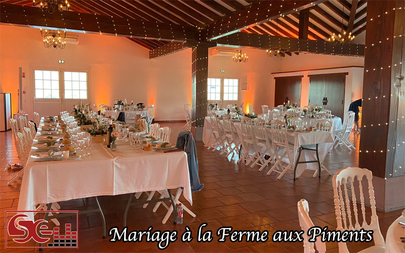 mariage decoration lumineuse chaleureuse idee exemple decoration mariage dj ambiance musique sud evenements sonorisation pays basque