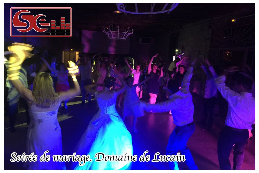 Mariage domaine de lucain. Animation dj 64 bearn pays basque sud evenements sonorisation animateur biarritz pau bayonne capbreton