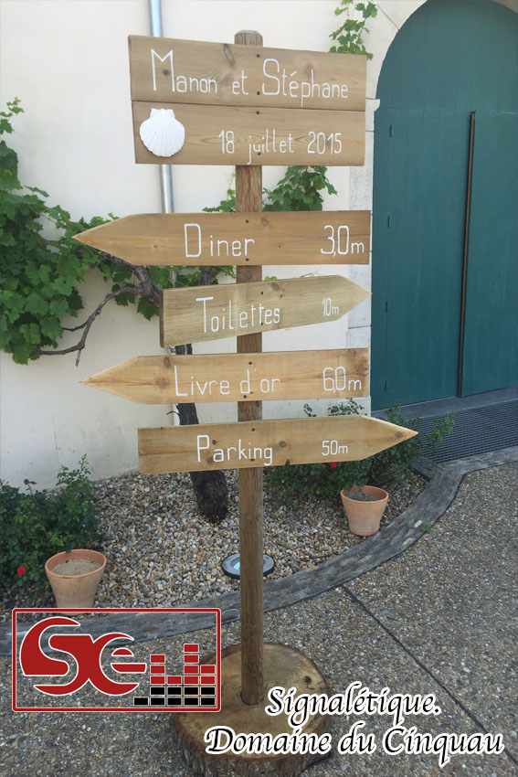 Mariage. Domaine du Cinquau
