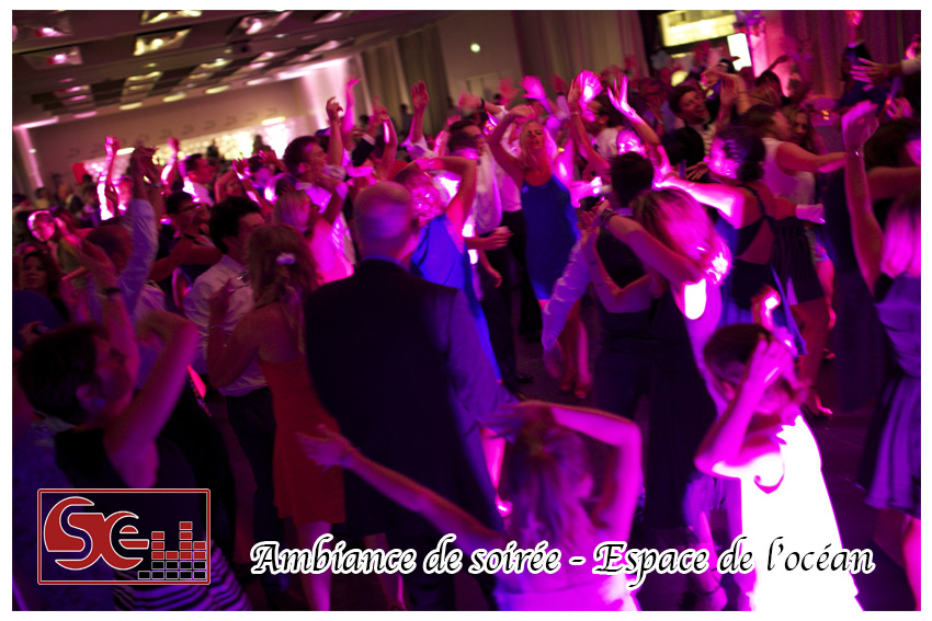 Mariage. Espace de l ocean