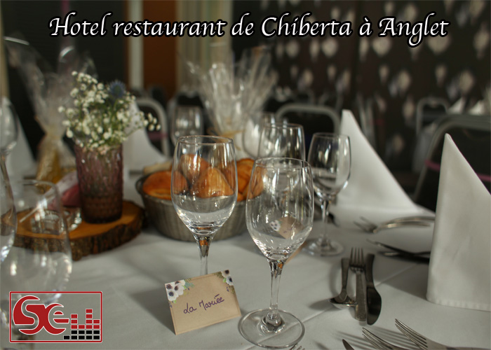 hotel restaurant chiberta golf anglet pays basque dj animation animateur evenement mariage wedding domaine mise en lumiere decoration lumineuse pays absque bearn landes