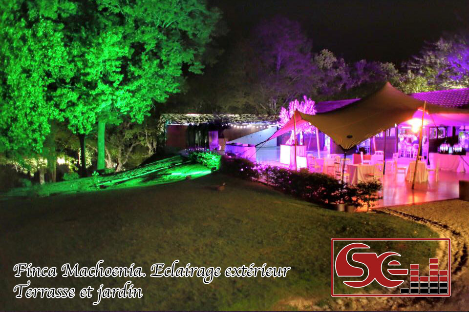 decoration lumineuse exterieure ferme finca machoenia mariage dj pays basque urrugne sud evenements sono