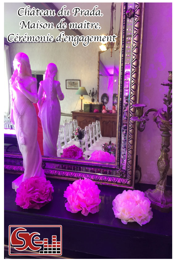 Mariage. Chateau du Prada