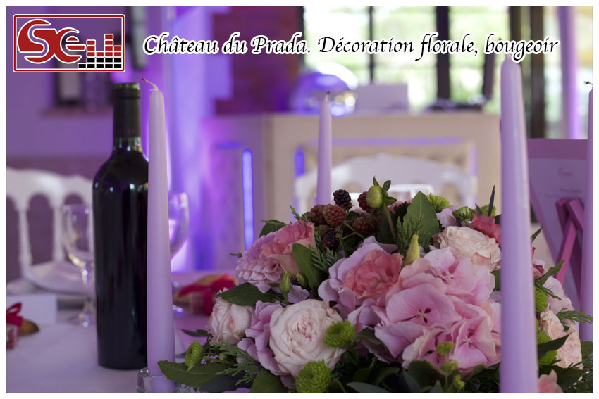 Mariage. Chateau du Prada