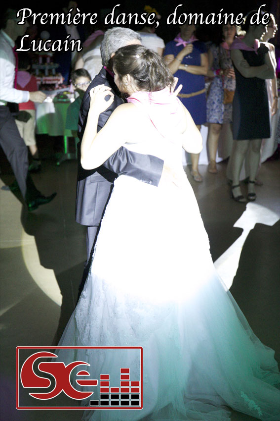 ouverture du bal domaine de lucain, premiere danse avec le papa mariage