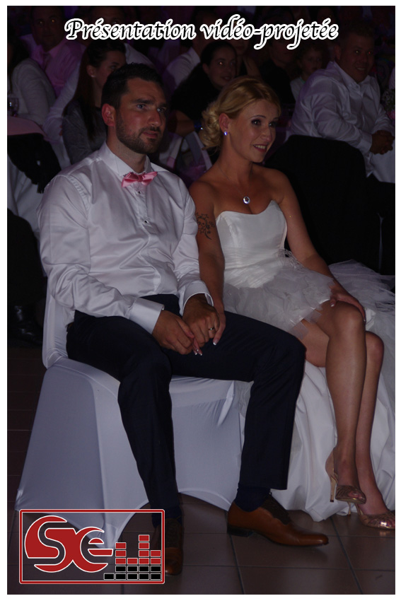 vidéoprojection mariage